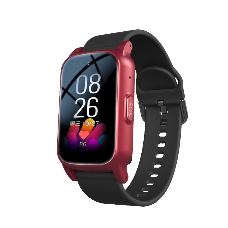 ECG PPG Smartwatch Blood Oxygen Real Time Heart Rate Warming Family and Elderly Remote Care
